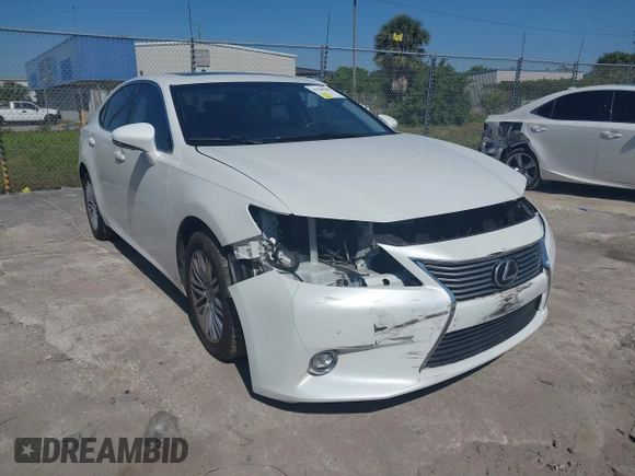 2014 Lexus ES 350 with VIN JTHBK1GG6E2108368, listed as a IAAI auction lot 41965940 with 126,880 mi miles. Bid and sale history available at carsss.com. Image 1.