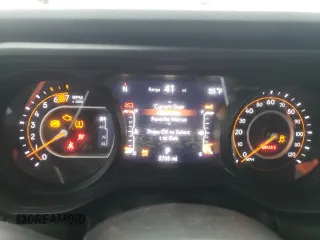 2024 Jeep Wrangler Sport S with VIN 1C4PJXDG1RW305304, listed as a Copart auction lot 57555635 with 5,705 mi miles and Salvage title. Bid and sale history available at DreamBid. Image 9.