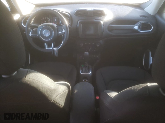 2018 Jeep Renegade Latitude with VIN ZACCJBBB1JPH56663, listed as a Copart auction lot 49224205 with 77,335 mi miles and Salvage Title. Bid and sale history available at DreamBid. Image 8.
