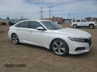 2019 Honda Accord Touring with VIN 1HGCV2F95KA017133, listed as a Copart auction lot 58395635 with 55,637 mi miles and Salvage title. Bid and sale history available at DreamBid. Image 4.