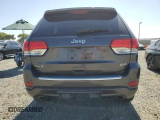 2017 Jeep Grand Cherokee Overland with VIN 1C4RJFCG3HC772695, listed as a Copart auction lot 64071635 with 90,710 mi miles and Clean title. Bid and sale history available at DreamBid. Image 6.