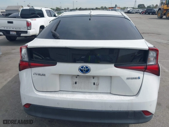2019 Toyota Prius L Eco with VIN JTDKARFU2K3075613, listed as a IAAI auction lot 41691401 with 83,053 mi miles. Bid and sale history available at carsss.com. Image 16.