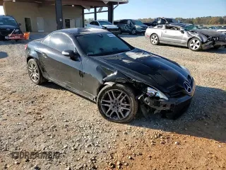 2008 Mercedes-Benz SLK-Class 3.0L with VIN WDBWK54F28F177236, listed as a Copart auction lot 83046644 with 43,355 mi miles and Salvage Title. Bid and sale history available at carsss.com. Image 10.