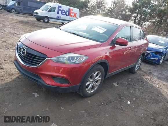 2014 Mazda CX-9 Touring with VIN JM3TB3CA3E0442072, listed as a IAAI auction lot 41487644 with 111,642 mi miles. Bid and sale history available at carsss.com. Image 17.