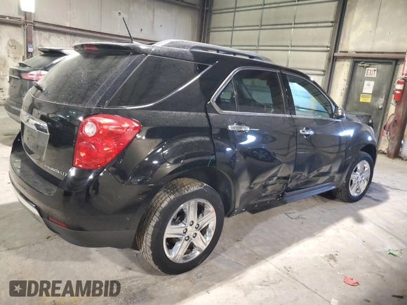 2014 Chevrolet Equinox LTZ with VIN 2GNFLHEK5E6345203, listed as a Copart auction lot 46578655 with 85,769 mi miles and Salvage Title. Bid and sale history available at carsss.com. Image 3.