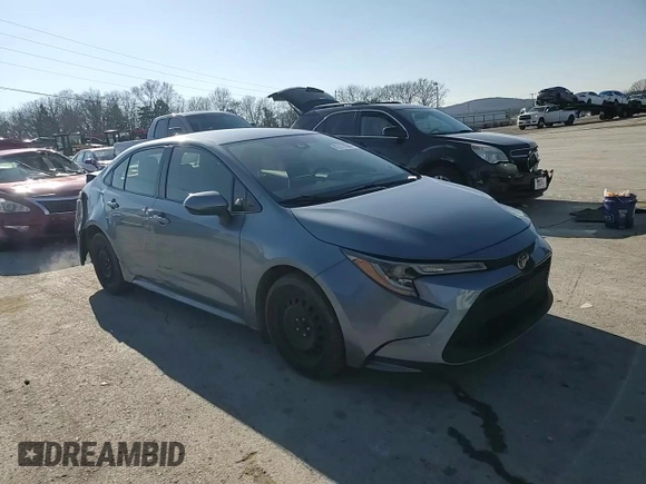 2020 Toyota Corolla LE with VIN JTDEPRAE6LJ096506, listed as a Copart auction lot 87477844 with 173,383 mi miles and Salvage Title. Bid and sale history available at carsss.com. Image 10.