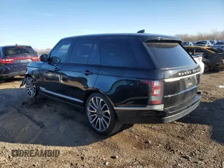 2017 Land Rover Range Rover with VIN SALGR2FK5HA328733, listed as a Copart auction lot 86914614 with 80,087 mi miles and Salvage title. Bid and sale history available at DreamBid. Image 2.