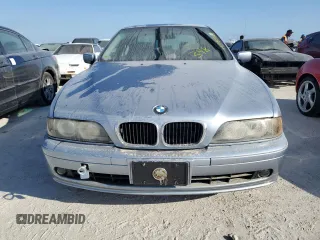 2002 BMW 5 Series 530iA with VIN WBADT63442CH99647, listed as a Copart auction lot 76080444 with 0 mi miles and Salvage Title. Bid and sale history available at carsss.com. Image 5.
