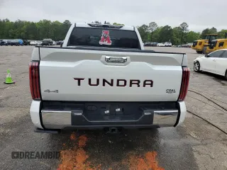 2023 Toyota Tundra 1794 Edition with VIN 5TFMA5DB7PX088232, listed as a Copart auction lot 52026975 with 23,776 mi miles and Salvage title. Bid and sale history available at DreamBid. Image 6.