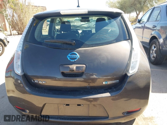 2016 Nissan LEAF SV with VIN 1N4BZ0CP5GC300798, listed as a IAAI auction lot 41837410 with 54,717 mi miles. Bid and sale history available at carsss.com. Image 17.