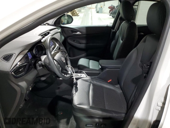 2022 Buick Encore GX Essence with VIN KL4MMGSL2NB119549, listed as a Copart auction lot 64615915 with 19,025 mi miles and Salvage title. Bid and sale history available at DreamBid. Image 7.