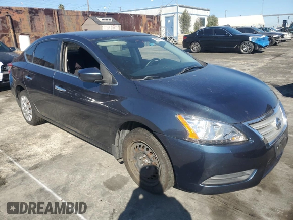 2015 Nissan Sentra S with VIN 3N1AB7AP7FY253479, listed as a Copart auction lot 46658125 with Not Provided miles and Salvage Title. Bid and sale history available at carsss.com. Image 4.