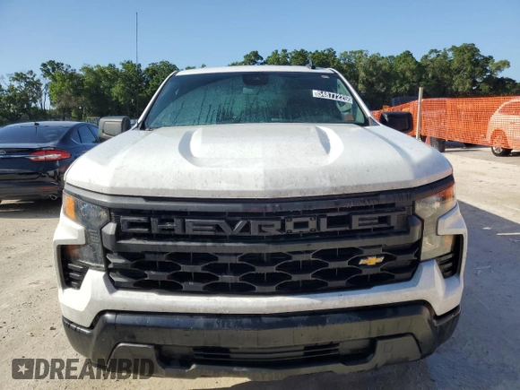 2023 Chevrolet Silverado 1500 Work Truck with VIN 3GCNAAEK3PG354605, listed as a Copart auction lot 54877225 with 121,592 mi miles and Clean Title. Bid and sale history available at DreamBid. Image 5.