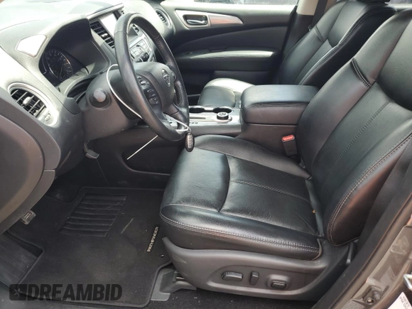 2019 Nissan Pathfinder SV with VIN 5N1DR2MM7KC593207, listed as a Copart auction lot 54611035 with 71,495 mi miles and Salvage Title. Bid and sale history available at carsss.com. Image 7.