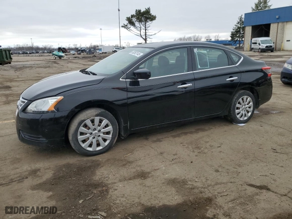 2015 Nissan Sentra SR with VIN 3N1AB7AP1FL666348, listed as a Copart auction lot 50263145 with 155,483 mi miles and Clean Title. Bid and sale history available at carsss.com. Image 1.