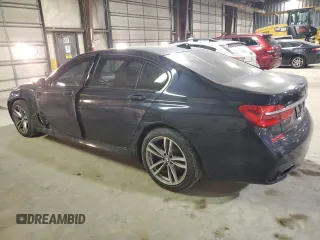 2017 BMW 7 Series with VIN WBA7F2C34HG423291, listed as a Copart auction lot 42914665 with 61,113 mi miles and Salvage Title. Bid and sale history available at DreamBid. Image 2.