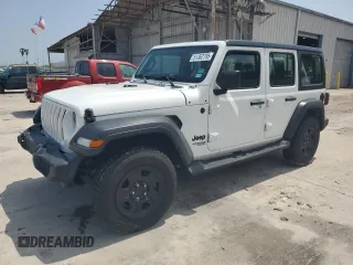 2021 Jeep Wrangler Unlimited Sport S z VIN 1C4HJXDG6MW816651, wystawiony jako Copart lot #51362795 z przebiegiem 53 958 mil mil oraz Szkoda całkowita • Salvage title. Historia ofert i sprzedaży dostępna na DreamBid. Obrazek 1.