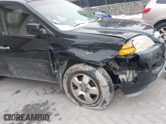 2005 Acura MDX with VIN 2HNYD18225H523777, listed as a IAAI auction lot 41549832 with 204,964 mi miles. Bid and sale history available at carsss.com. Image 6.
