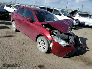 2017 Toyota Yaris iA with VIN 3MYDLBYV4HY150748, listed as a Copart auction lot 51955515 with 0 mi miles and Salvage Title. Bid and sale history available at carsss.com. Image 11.