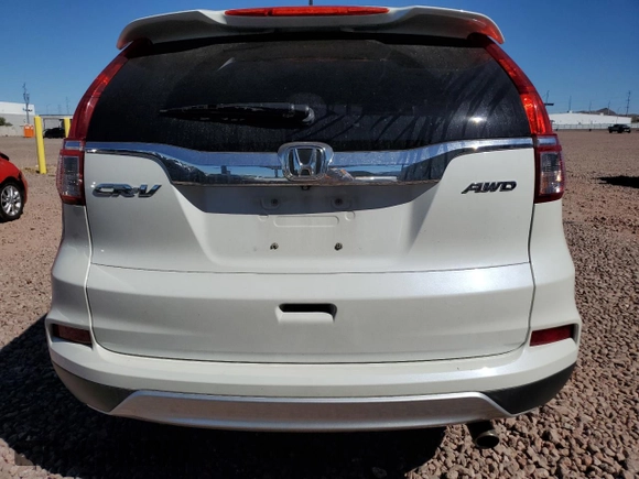 2015 Honda CR-V EX-L with VIN 5J6RM4H72FL051375, listed as a Copart auction lot 50265015 with 104,791 mi miles and Salvage Title. Bid and sale history available at DreamBid. Image 6.