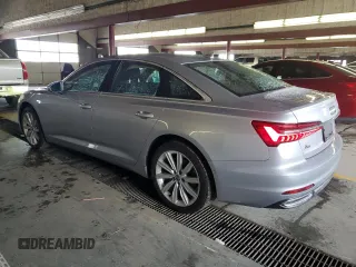 2020 Audi A6 Premium Plus with VIN WAUE8AF24LN006398, listed as a Copart auction lot 49664445 with 71,575 mi miles and Salvage Title. Bid and sale history available at carsss.com. Image 2.