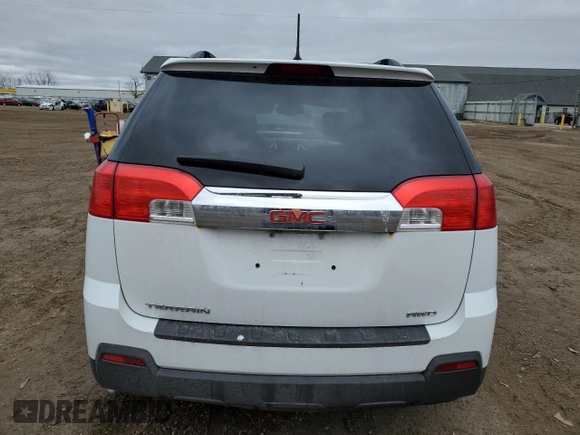 2013 GMC Terrain SLT with VIN 2GKFLVEK4D6389820, listed as a Copart auction lot 52889215 with 136,198 mi miles and Salvage title. Bid and sale history available at DreamBid. Image 6.