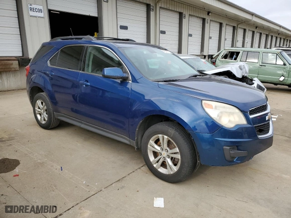 2010 Chevrolet Equinox LT w/1LT with VIN 2CNALDEW7A6257466, listed as a Copart auction lot 45377715 with 209,575 mi miles and Salvage Title. Bid and sale history available at carsss.com. Image 4.