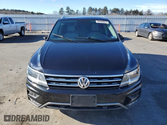2019 Volkswagen Tiguan SE with VIN 3VV2B7AX6KM091154, listed as a Copart auction lot 86488074 with 63,605 mi miles and Salvage Title. Bid and sale history available at DreamBid. Image 5.