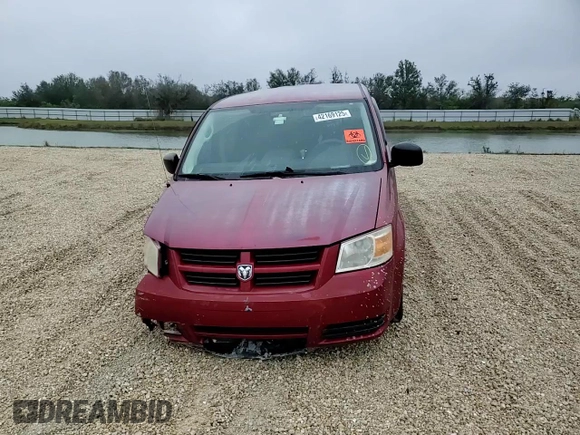 2008 Dodge Grand Caravan SE with VIN 2D8HN44H48R680046, listed as a Copart auction lot 42169125 with 198,035 mi miles and Salvage Title. Bid and sale history available at DreamBid. Image 11.