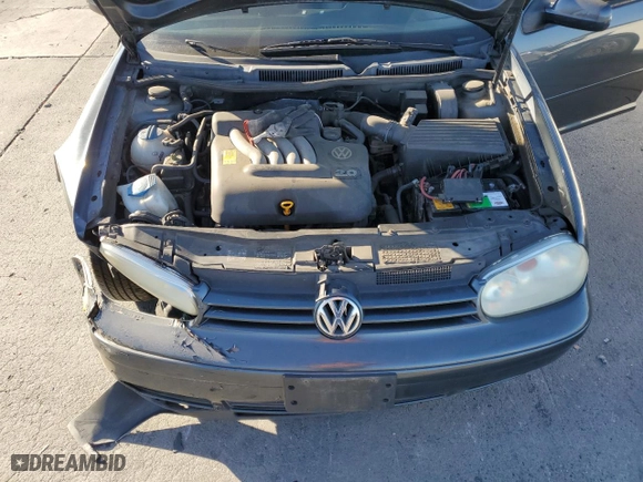 2005 Volkswagen Golf GL with VIN 9BWFL61J554021119, listed as a Copart auction lot 76721244 with NaN miles and Salvage Title. Bid and sale history available at carsss.com. Image 11.