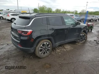 2023 Jeep Compass (RED) Edition с VIN 3C4NJDCN4PT516473, выставлен на аукционе Copart как лот 57001795 с пробегом 19 233 миль миль и Чистый • Clean title. История ставок и продаж доступна на DreamBid. Изображение 3.