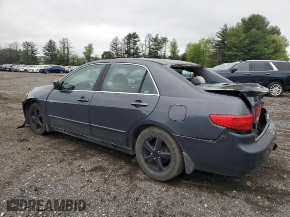 2005 Honda Accord EX z VIN 1HGCM56715A024829, wystawiony jako Copart lot #55461805 z przebiegiem 204 318 mil mil oraz Szkody całkowita. Historia ofert i sprzedaży dostępna na DreamBid. Obrazek 2.