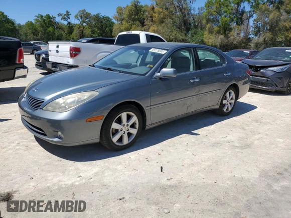 2005 Lexus ES 350 with VIN JTHBA30G355102633, listed as a Copart auction lot 49729005 with 87,397 mi miles and Non Repairable. Bid and sale history available at DreamBid. Image 1.