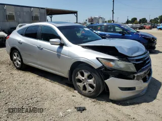2012 Honda Crosstour EX-L with VIN 5J6TF2H59CL000714, listed as a Copart auction lot 53759125 with 125,658 mi miles and Salvage Title. Bid and sale history available at carsss.com. Image 4.