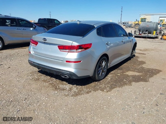 2020 Kia Optima LX with VIN 5XXGT4L31LG452240, listed as a IAAI auction lot 41681483 with 55,898 mi miles. Bid and sale history available at carsss.com. Image 4.