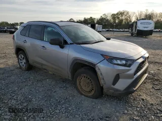 2020 Toyota RAV4 LE with VIN 2T3H1RFV6LC049907, listed as a Copart auction lot 50608605 with 45,296 mi miles and Salvage Title. Bid and sale history available at carsss.com. Image 4.