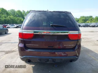 2012 Dodge Durango Citadel with VIN 1C4SDHET1CC275636, listed as a IAAI auction lot 42266742 with 212,030 mi miles and . Bid and sale history available at DreamBid. Image 16.