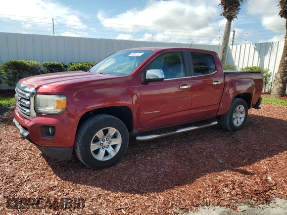 2017 GMC Canyon 2WD SLE with VIN 1GTG5CEN6H1281927, listed as a Copart auction lot 74120644 with 116,584 mi miles and Clean Title. Bid and sale history available at carsss.com. Image 1.