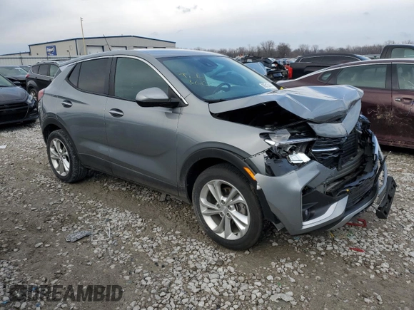 2023 Buick Encore GX Preferred with VIN KL4MMBS21PB151955, listed as a Copart auction lot 86513444 with 23,774 mi miles and Salvage title. Bid and sale history available at DreamBid. Image 4.