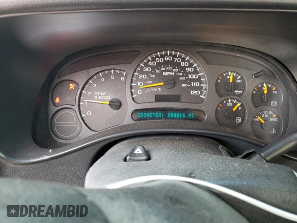 2003 Chevrolet Silverado 1500 with VIN 1GCEK19V33Z297804, listed as a Copart auction lot 81143974 with 200,016 mi miles and Clean Title. Bid and sale history available at carsss.com. Image 9.