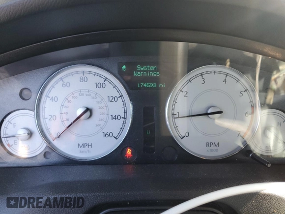 2006 Chrysler 300 C with VIN 2C3KA63H56H477106, listed as a Copart auction lot 48004705 with 174,593 mi miles and Salvage Title. Bid and sale history available at carsss.com. Image 9.