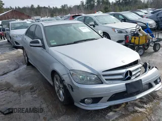 2008 Mercedes-Benz C-Class 3.0L Sport with VIN WDDGF81X78F140519, listed as a IAAI auction lot 41666395 with 195,707 mi miles. Bid and sale history available at carsss.com. Image 1.