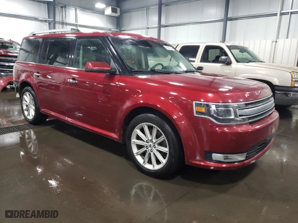 2015 Ford Flex Limited with VIN 2FMHK6D81FBA04769, listed as a Copart auction lot 78247664 with 141,730 mi miles and Salvage Title. Bid and sale history available at carsss.com. Image 4.