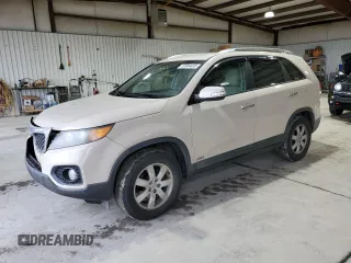 2011 Kia Sorento LX with VIN 5XYKTCA19BG064494, listed as a Copart auction lot 52004035 with 158,503 mi miles and Salvage Title. Bid and sale history available at carsss.com. Image 1.