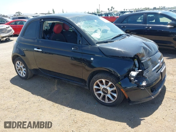 2017 FIAT 500 Pop z VIN 3C3CFFKR9HT584332, wystawiony jako IAAI lot #42313257 z przebiegiem 131 182 mil mil oraz . Historia ofert i sprzedaży dostępna na DreamBid. Obrazek 1.