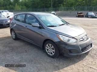 2014 Hyundai Accent GS with VIN KMHCT5AE0EU175534, listed as a IAAI auction lot 42722271 with 91,398 mi miles and . Bid and sale history available at DreamBid. Image 1.