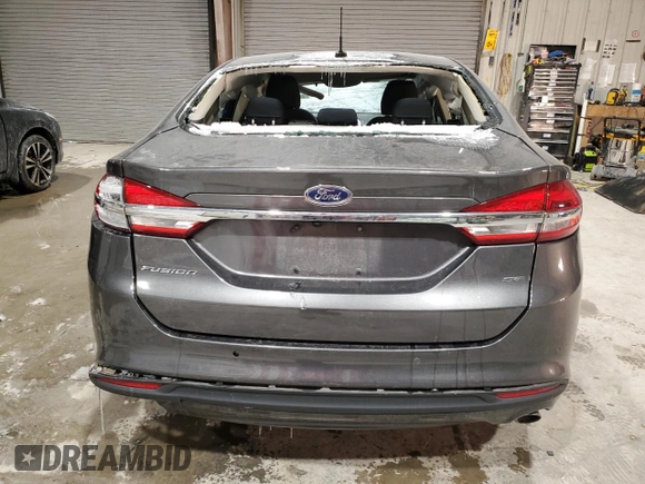 2018 Ford Fusion SE with VIN 3FA6P0H71JR190955, listed as a Copart auction lot 86531044 with 78,387 mi miles and Salvage Title. Bid and sale history available at DreamBid. Image 6.