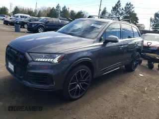 2023 Audi Q7 Prestige with VIN WA1VXBF7XPD024742, listed as a Copart auction lot 79523824 with 15,074 mi miles and Salvage title. Bid and sale history available at DreamBid. Image 1.