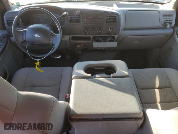 2007 Ford Super Duty F-250 XL with VIN 1FTSW21597EA72969, listed as a Copart auction lot 80543904 with 162,307 mi miles and Salvage Title. Bid and sale history available at carsss.com. Image 8.