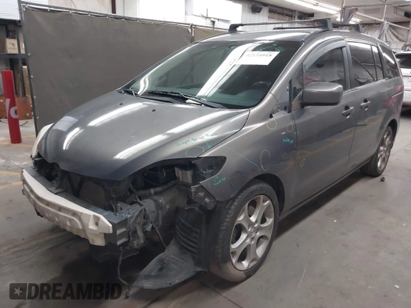 2010 Mazda 5 Sport with VIN JM1CR2WL8A0361879, listed as a IAAI auction lot 42174918 with 179,058 mi miles and . Bid and sale history available at DreamBid. Image 18.